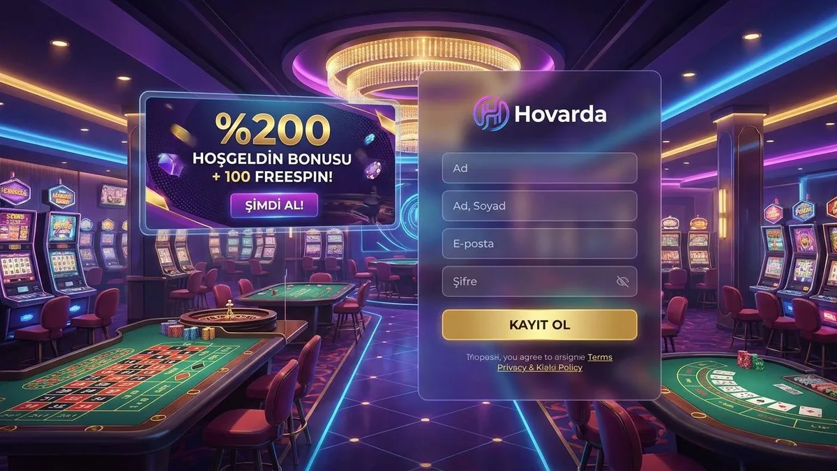 Bonuslu kayıt ekranı